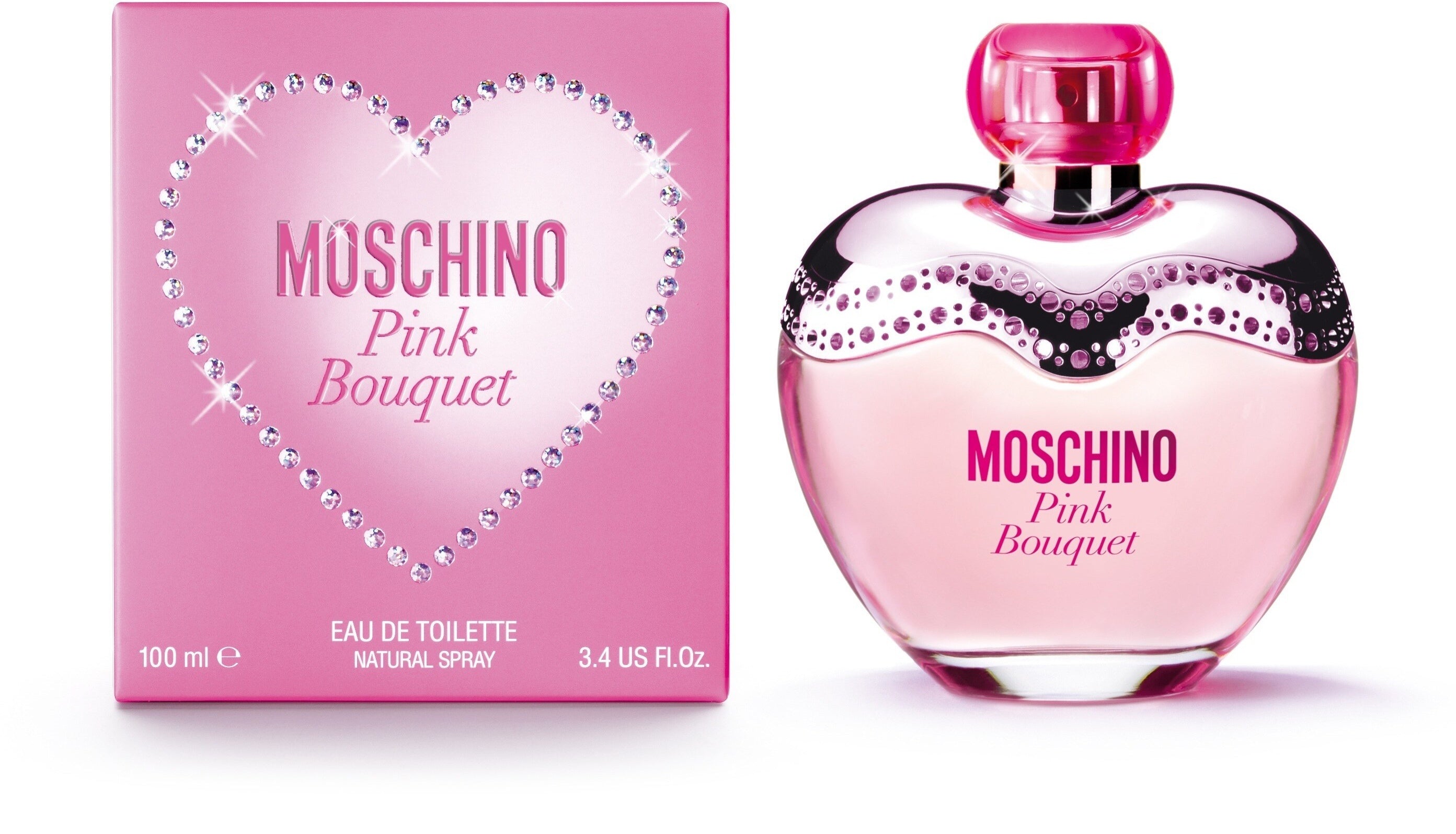 Perfume Moschino Pink Bouquet Eau de Toilette Feminino 100ML