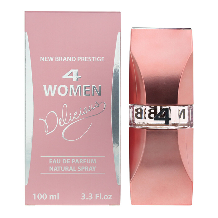 Perfume New Brand 4 Women Delicious Eau de Parfum Feminino 100ML