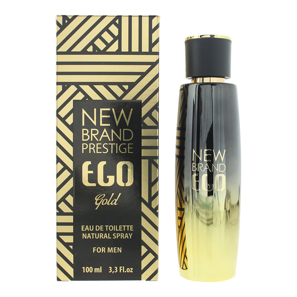 Perfume New Brand Ego Gold Eau de Toilette Masculino 100ML