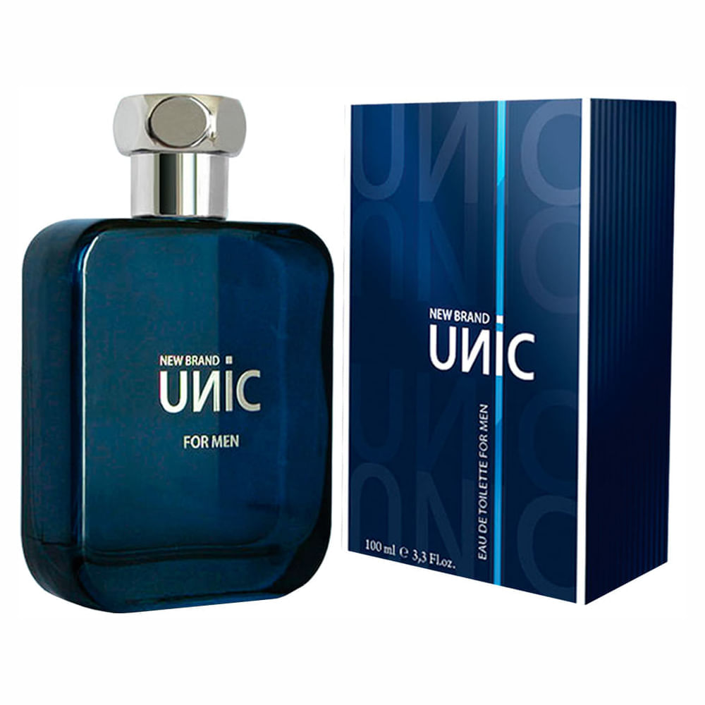 Perfume New Brand Unic Eau de Toilette Masculino 100ML