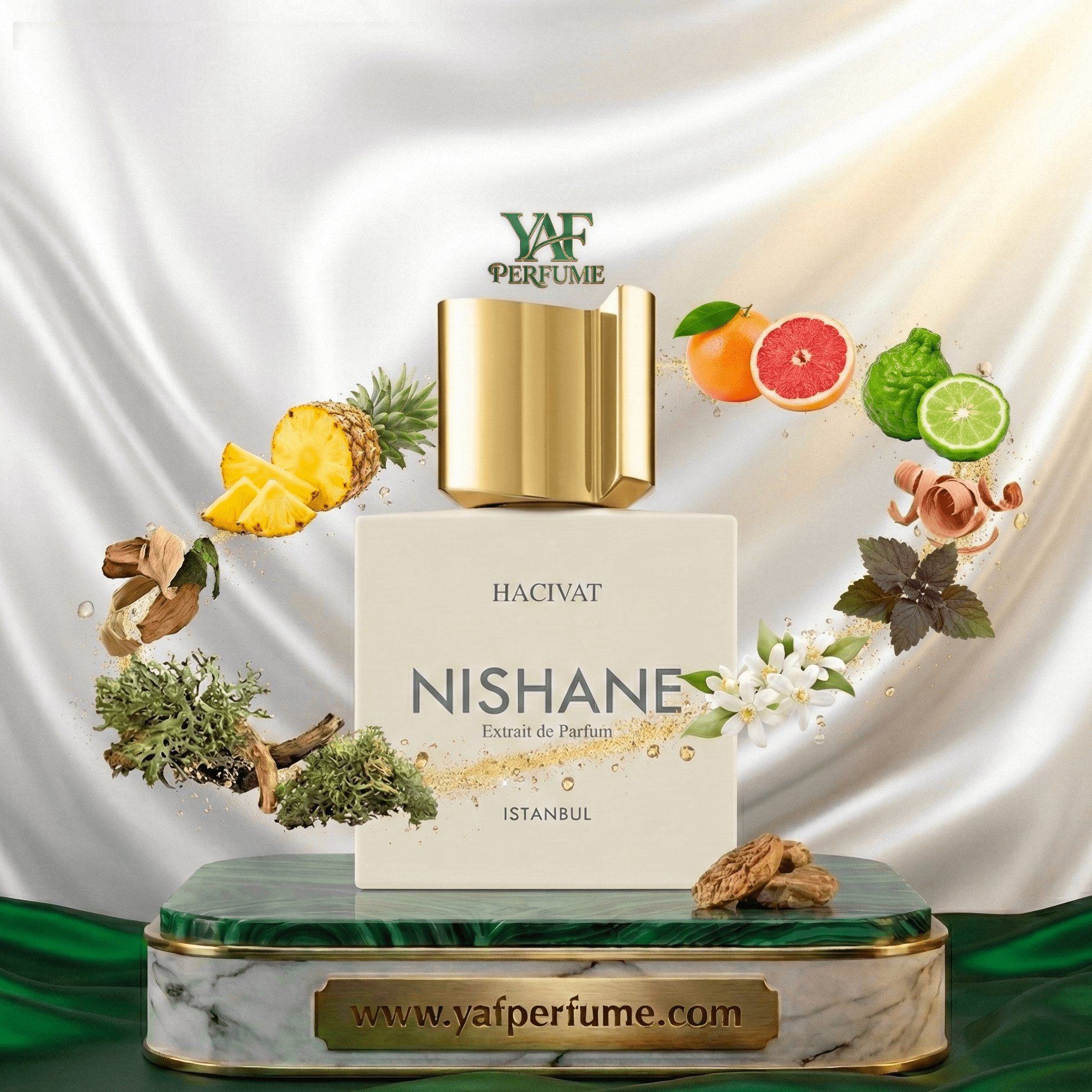 Perfume Nishane Hacivat Extrait de Parfum Unissex 100ML