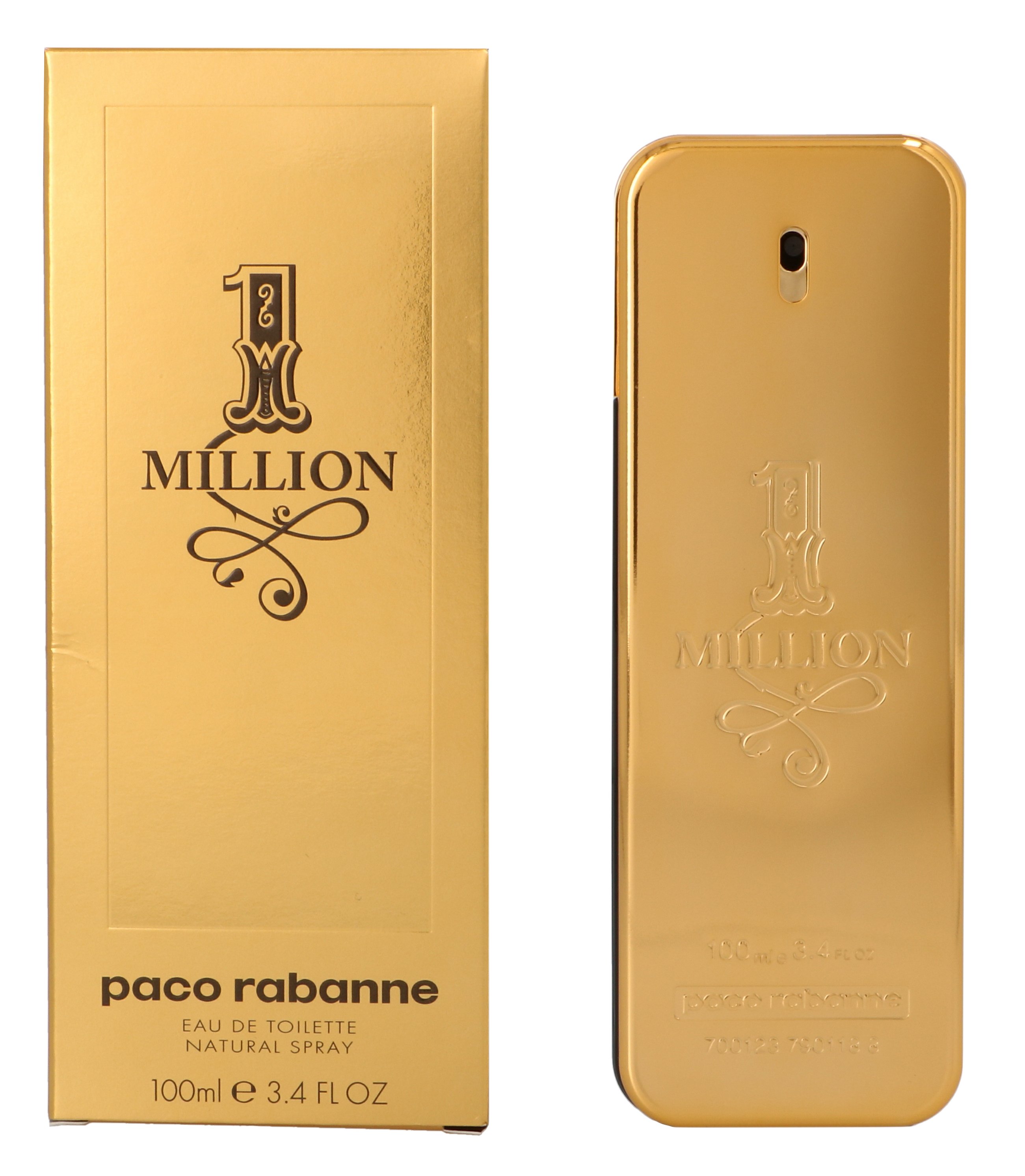 Perfume Paco Rabanne 1 Million Eau de Toilette Masculino 100ML