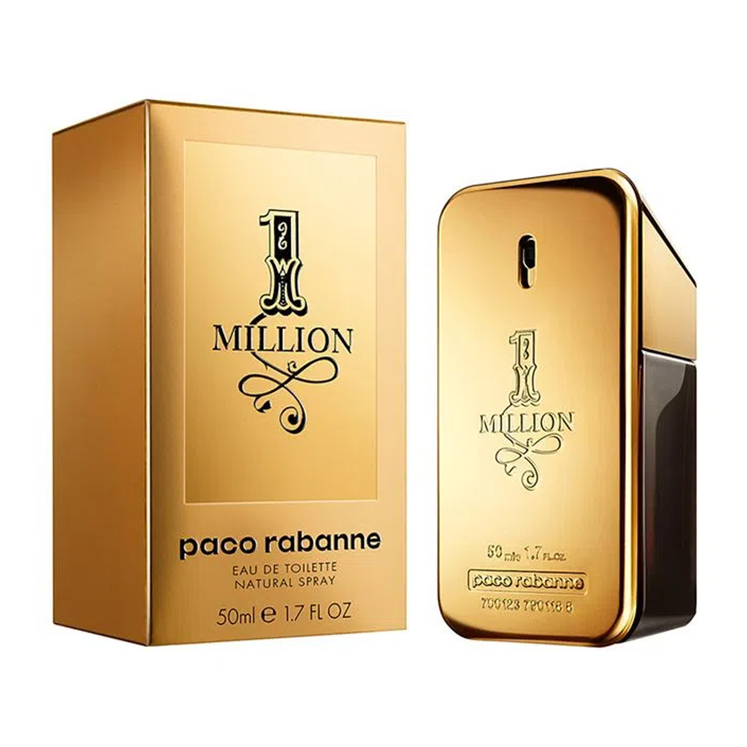 Perfume Paco Rabanne 1 Million Eau de Toilette Masculino 50ML