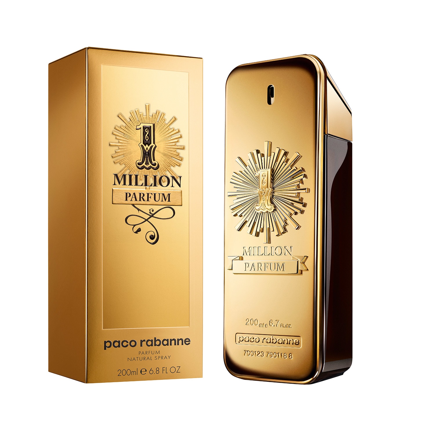Perfume Paco Rabanne 1 Million Parfum Masculino 200ML