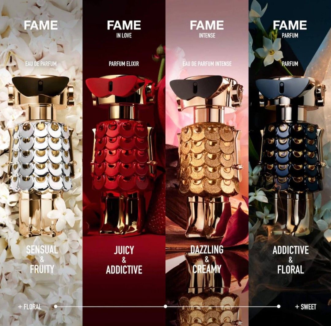 Perfume Paco Rabanne Fame In Love Parfum Elixir Feminino 80ML