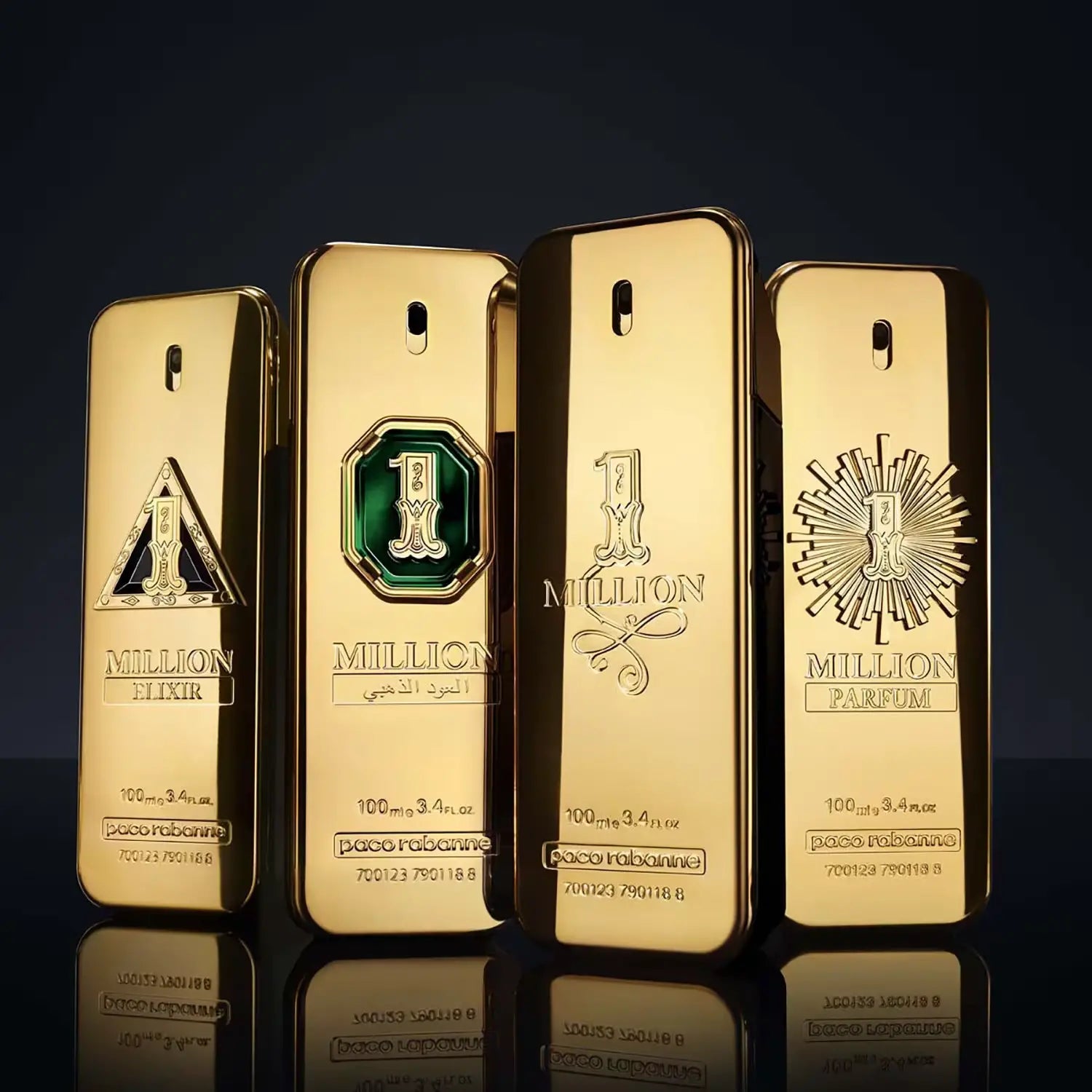 Perfume Paco Rabanne Million Gold Eau de Parfum Intense Masculino 100ML