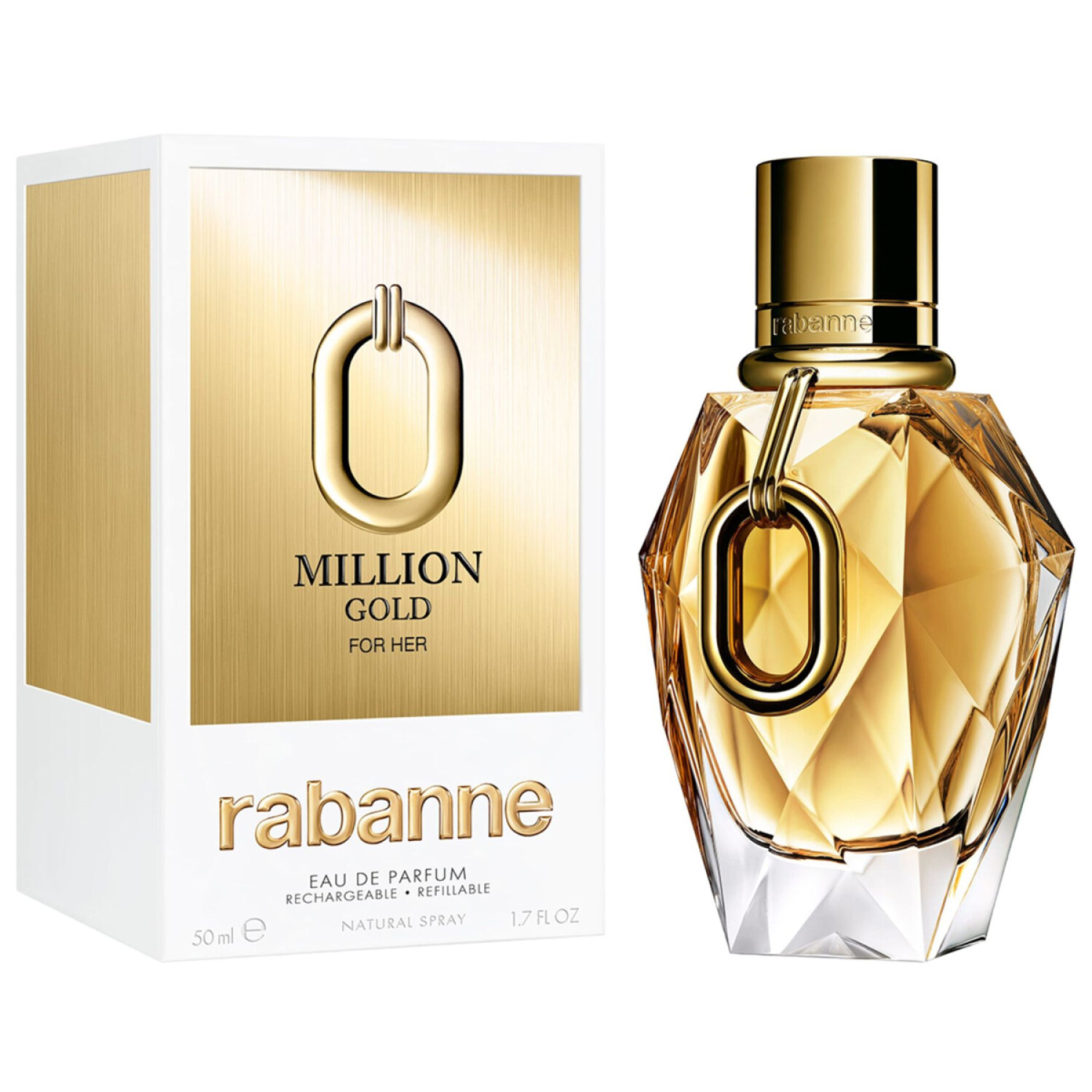 Perfume Paco Rabanne Million Gold For Her Parfum Feminino 50ML