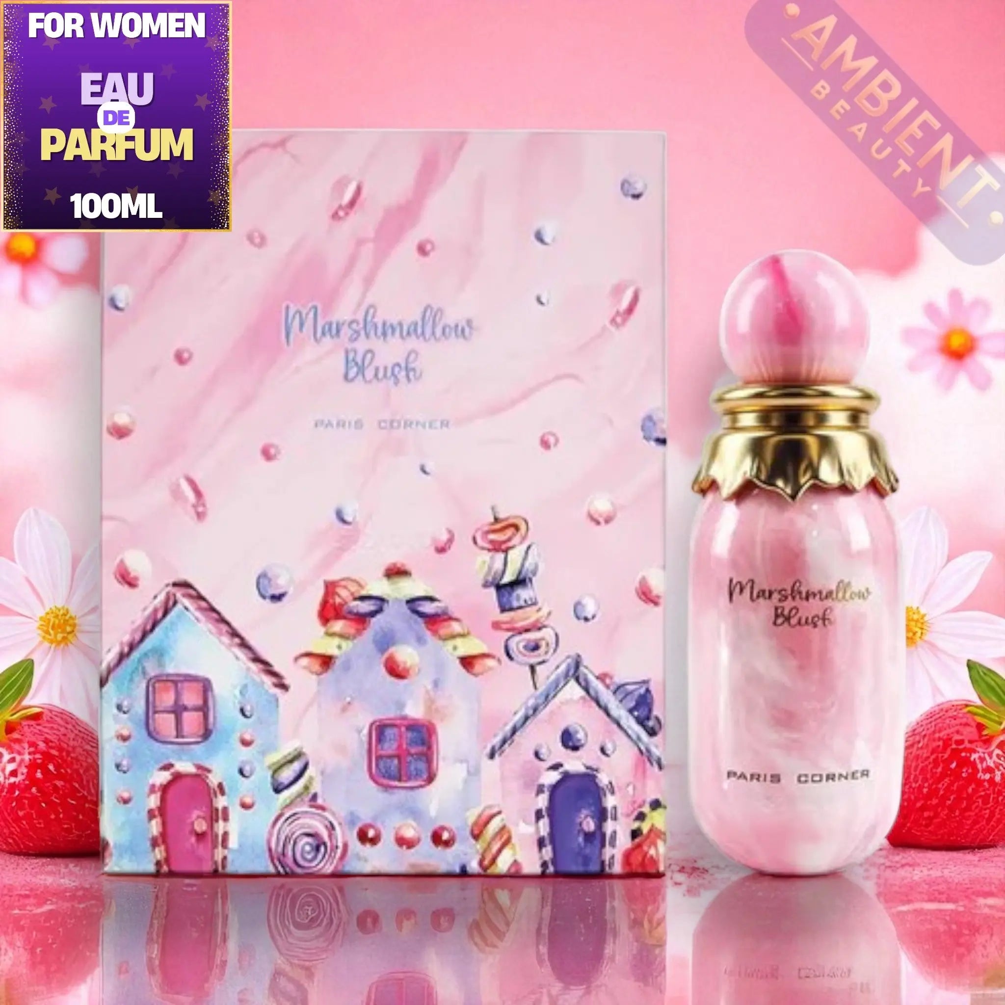 Perfume Paris Corner Marshmallow Blush Eau de Parfum Feminino 100ML