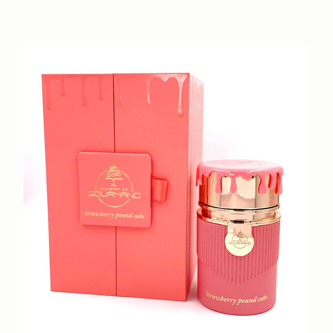 Perfume Paris Corner Ministry Of Gourmand Strawberry Pound Cake Eau de Parfum Feminino 100ML