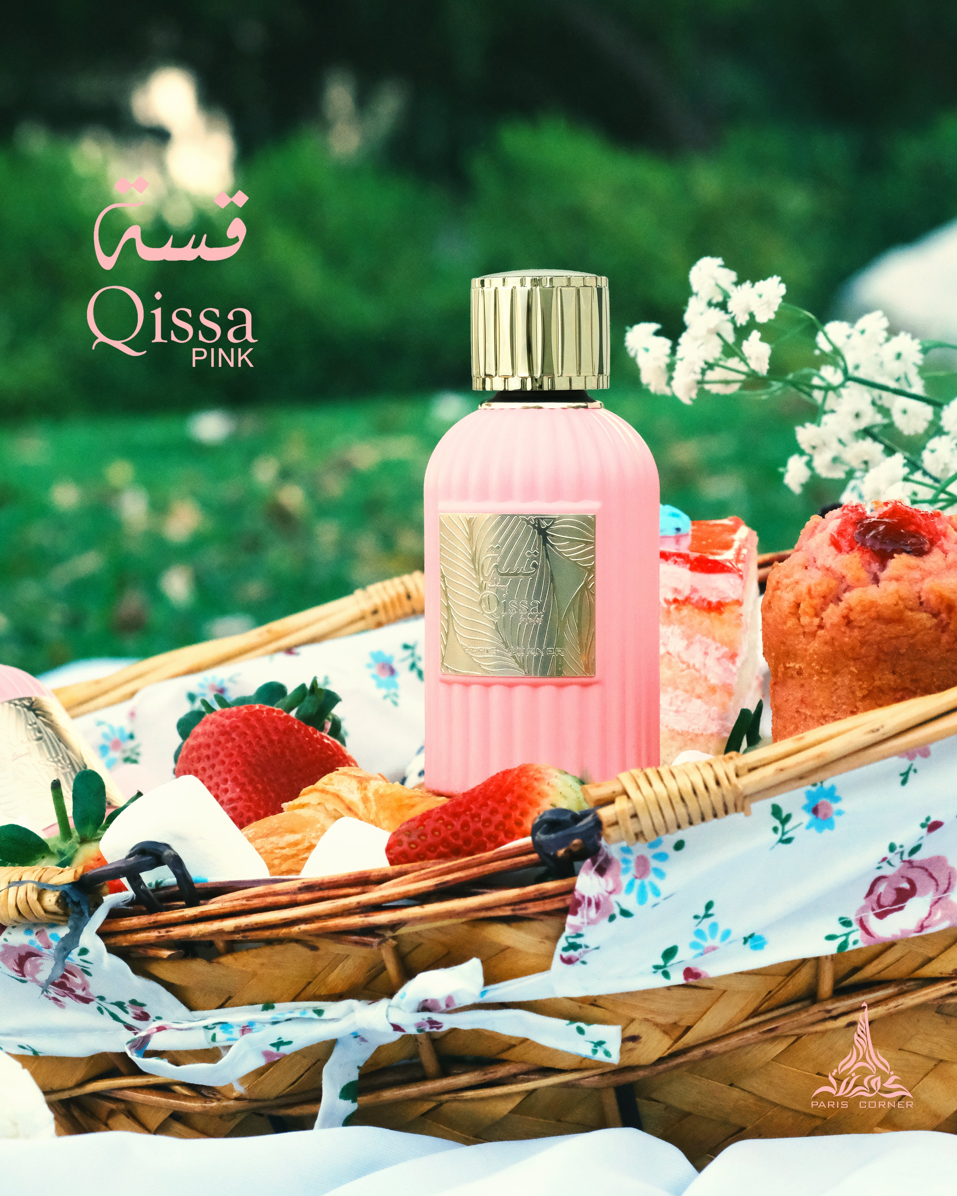 Perfume Paris Corner Qissa Pink Eau de Parfum Feminino 100ML