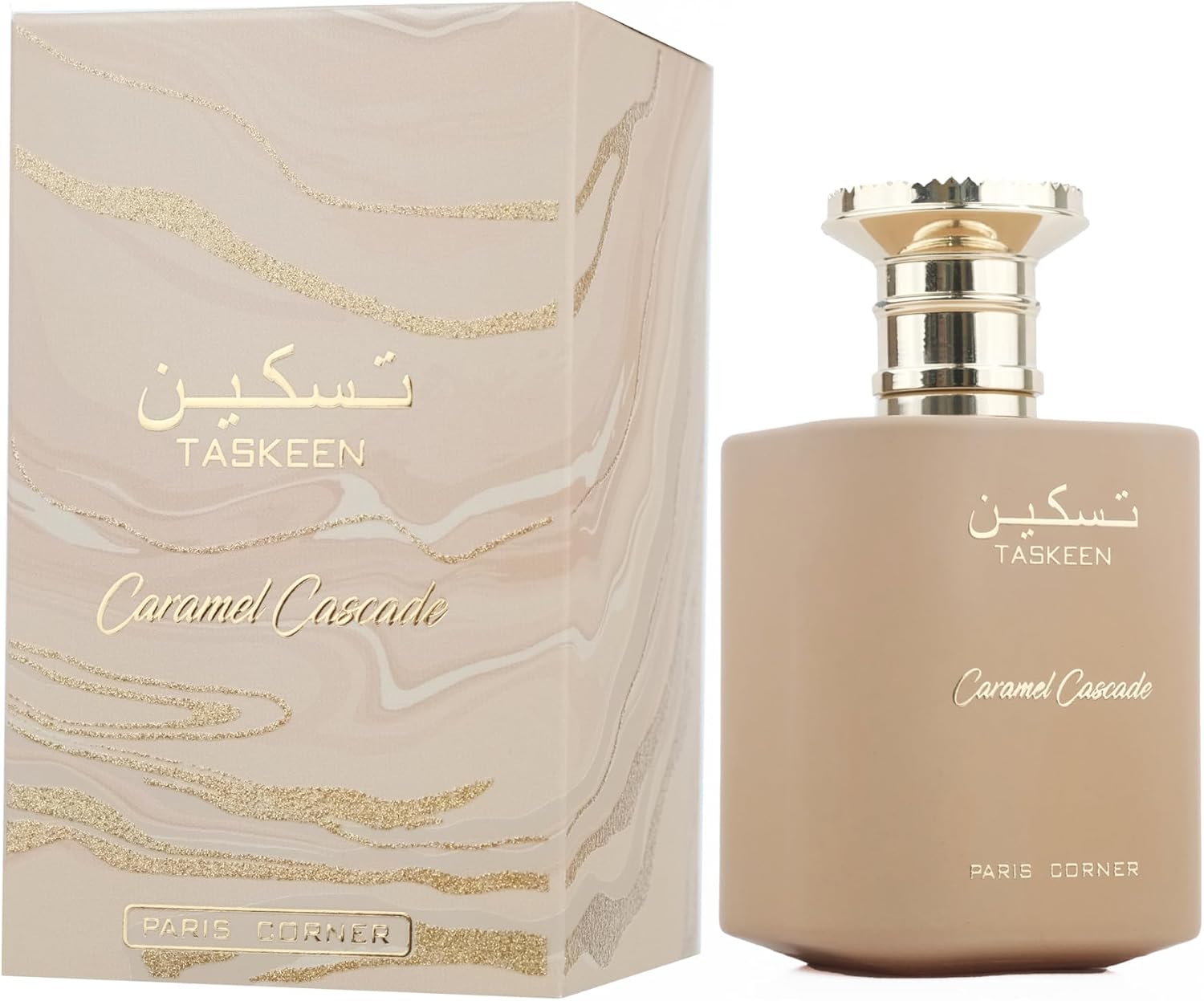 Perfume Paris Corner Taskeen Caramel Cascade Eau de Parfum Feminino 100ML