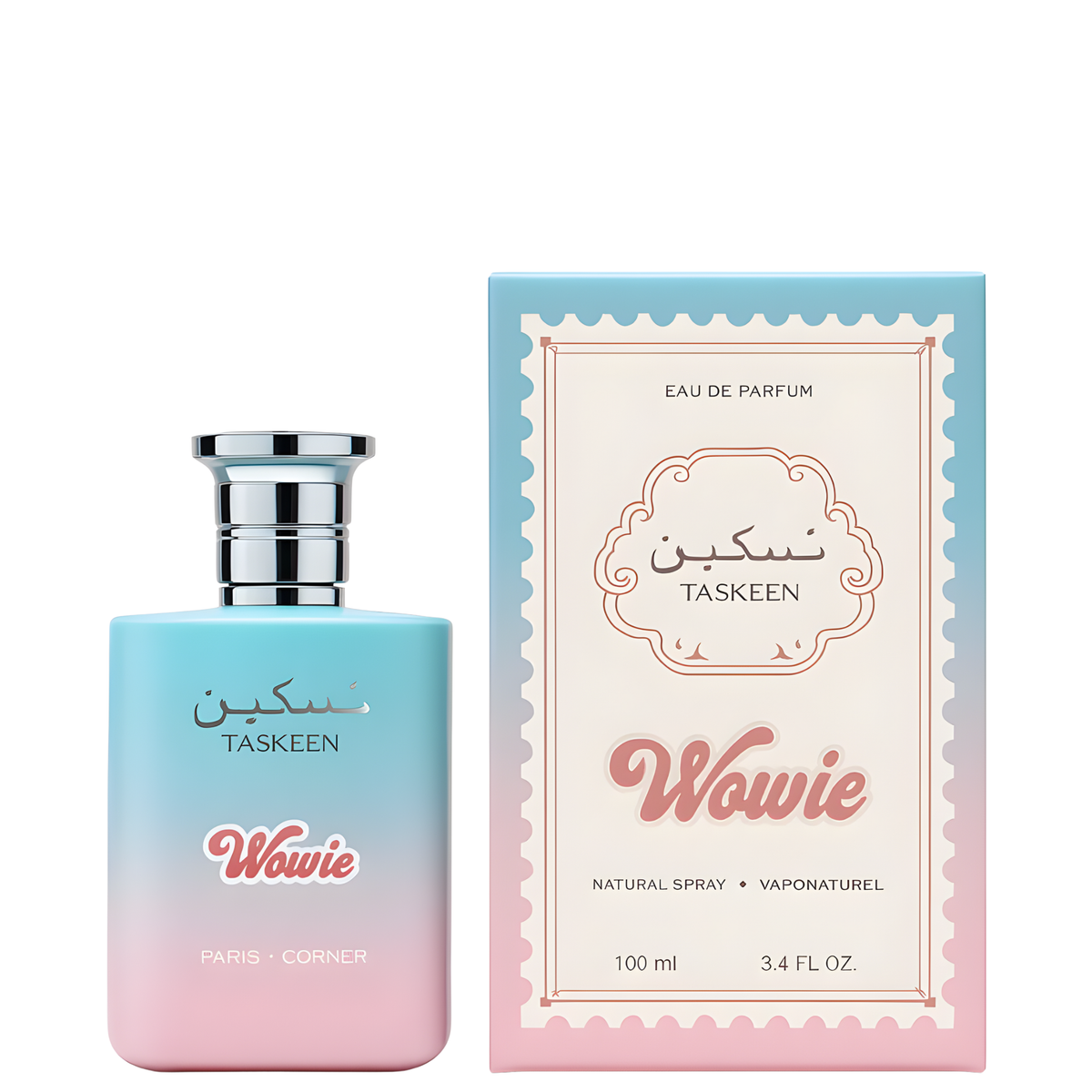 Perfume Paris Corner Taskeen Wowie Eau de Parfum Feminino 100ML