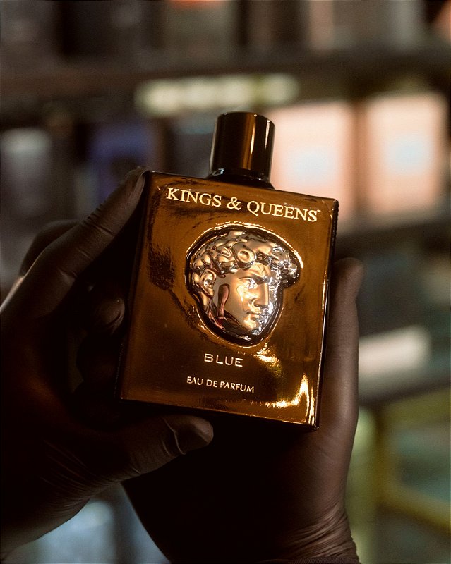 Perfume Amaran Kings & Queens Blue Eau de Parfum Masculino 100ML