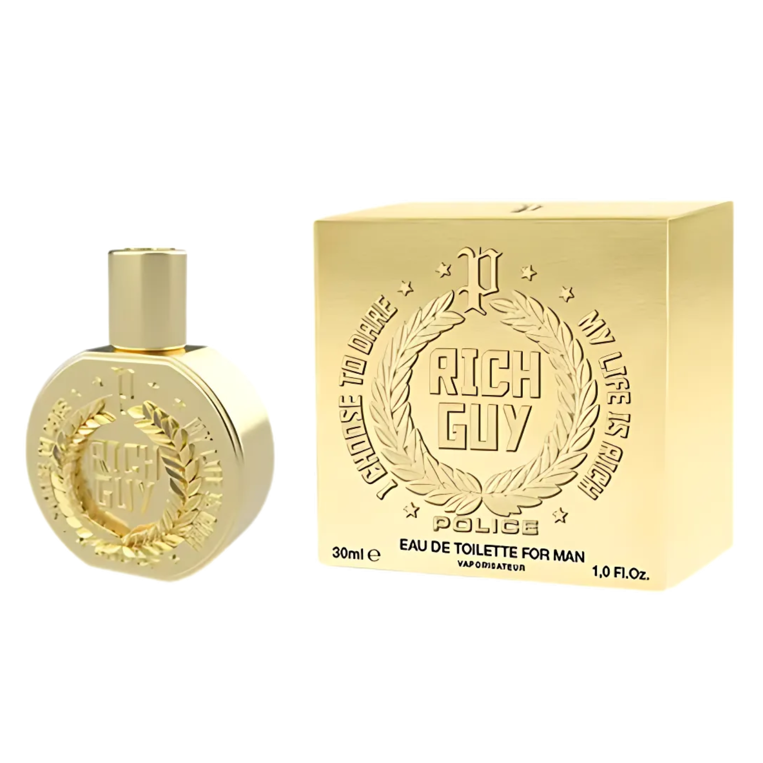 Perfume Police Rich Guy Eau de Toilette Masculino 30ML