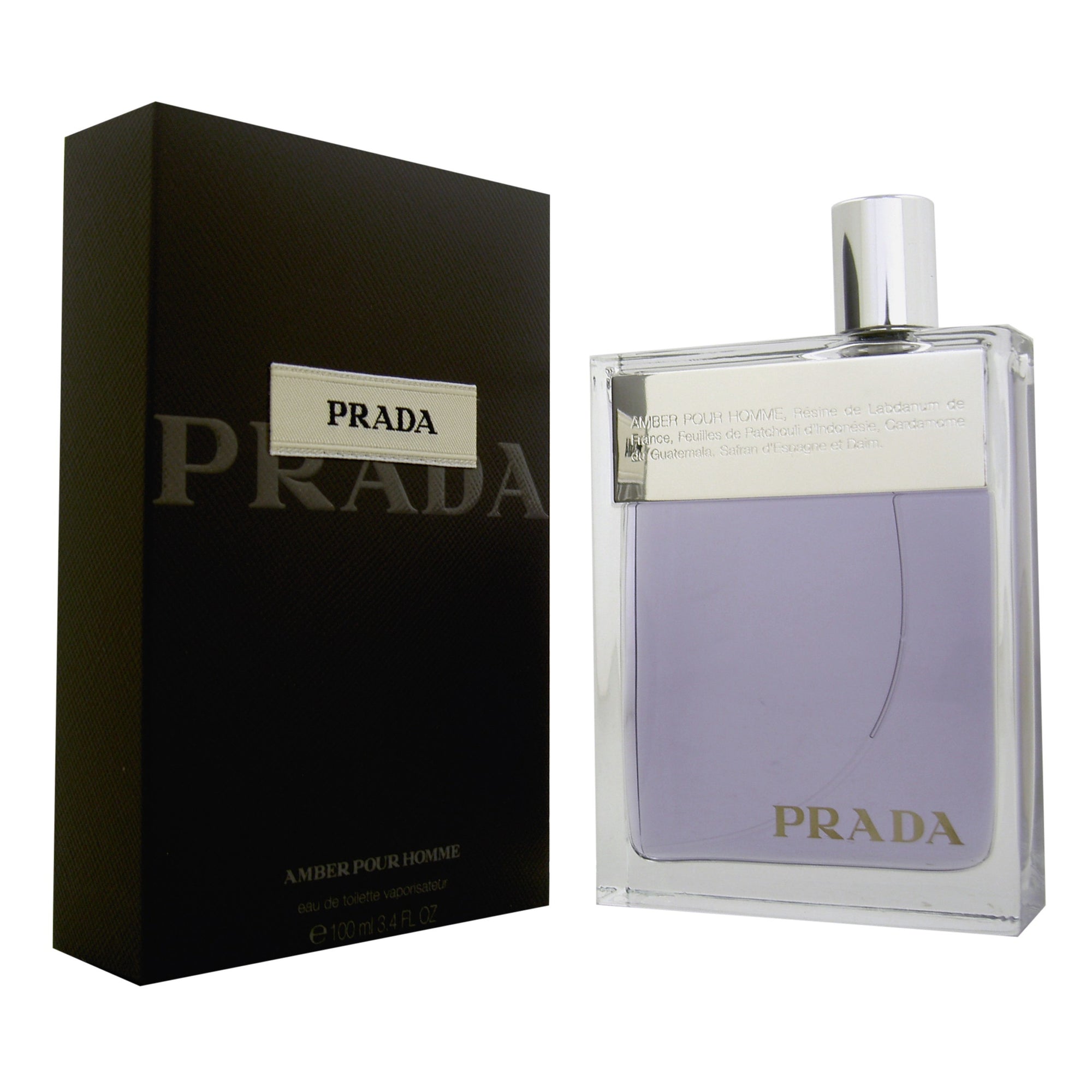 Perfume Prada Amber Pour Homme Eau de Toilette Masculino 100ML