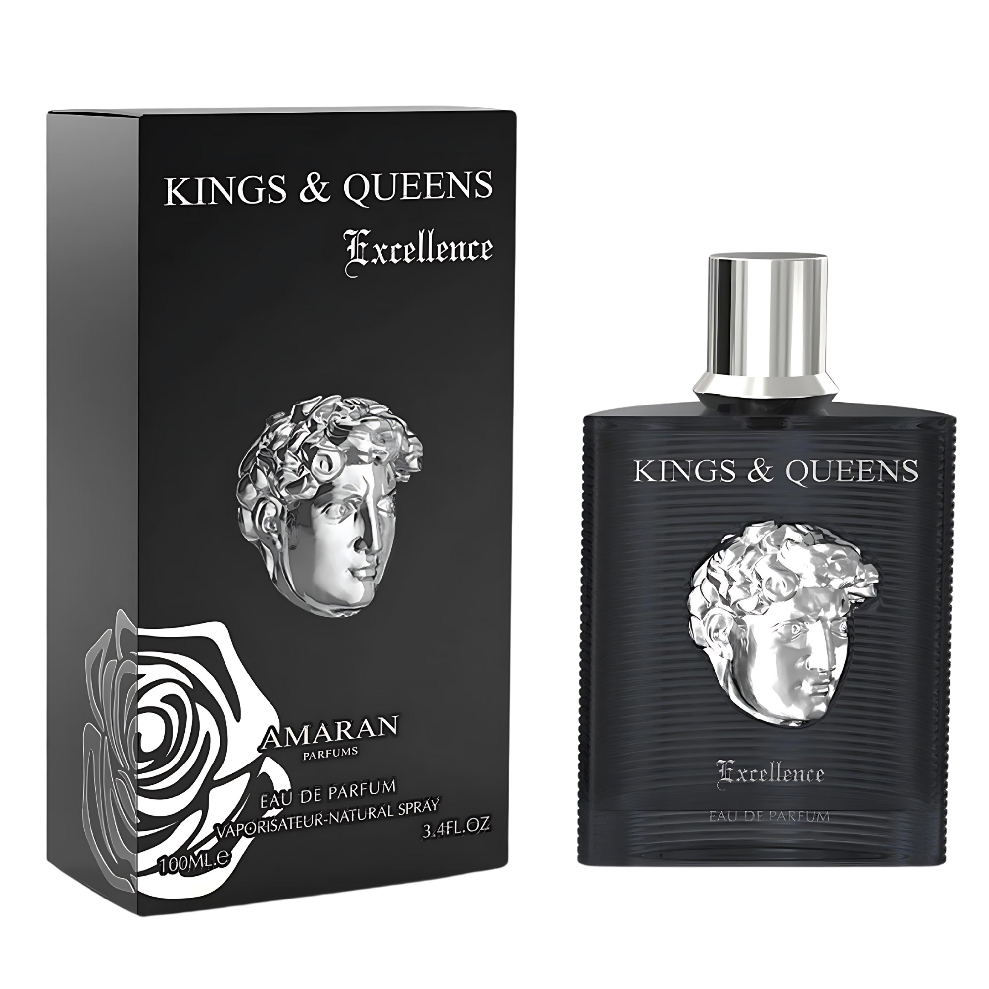Perfume Amaran Kings & Queens Excellence Eau de Parfum Masculino 100ML