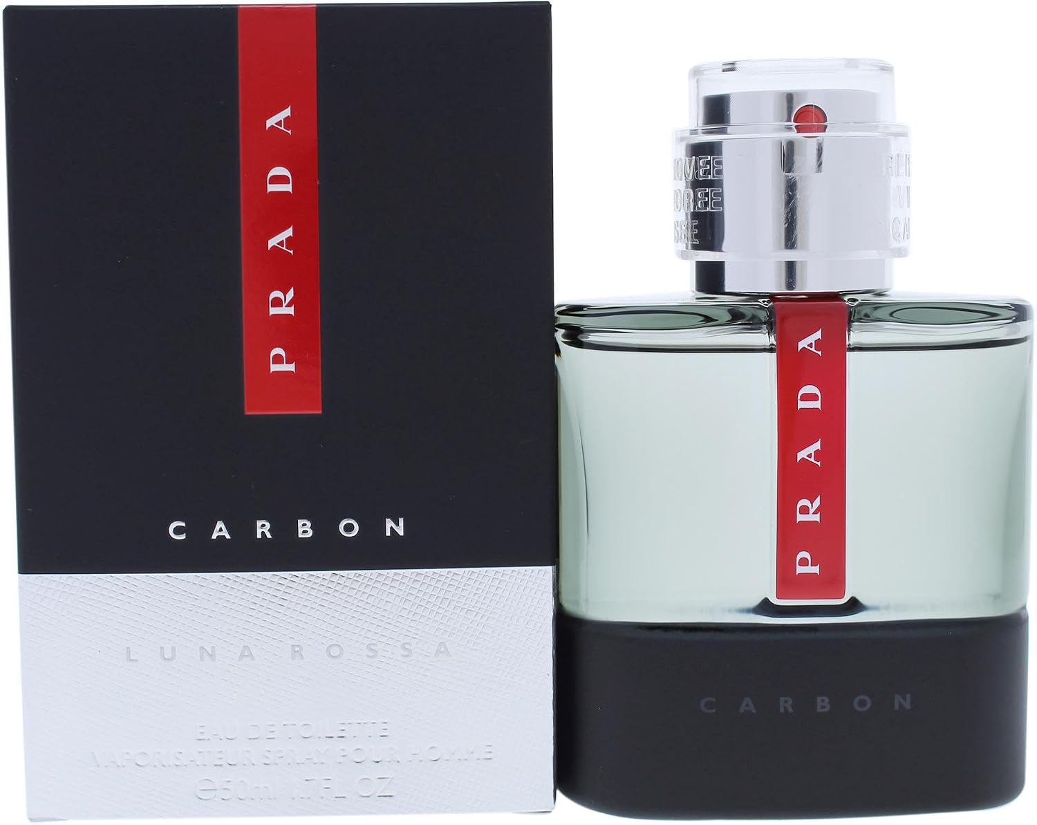 Perfume Prada Luna Rossa Carbon Eau de Toilette Masculino 50ML