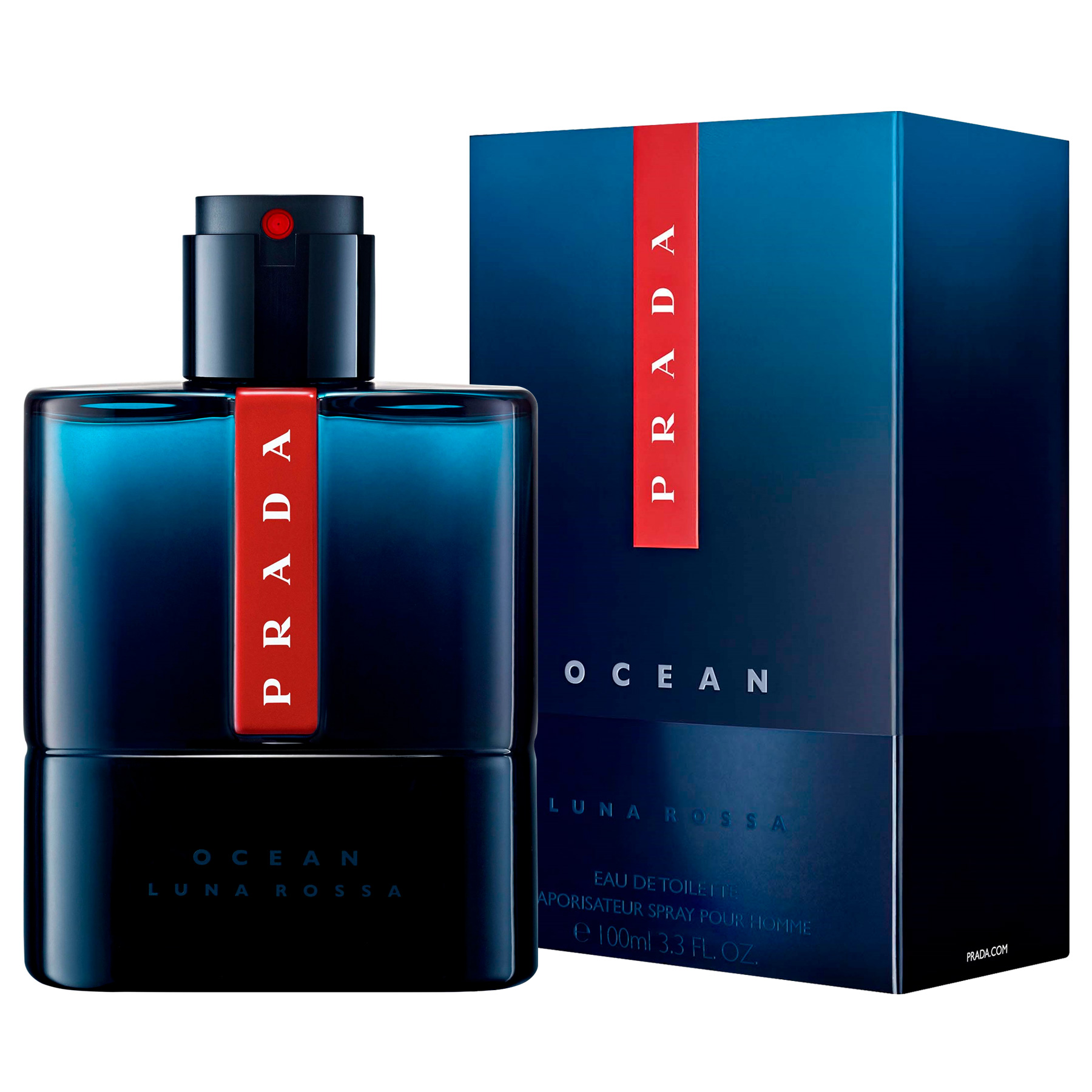 Perfume Prada Luna Rossa Ocean Eau de Toilette Masculino 100ML