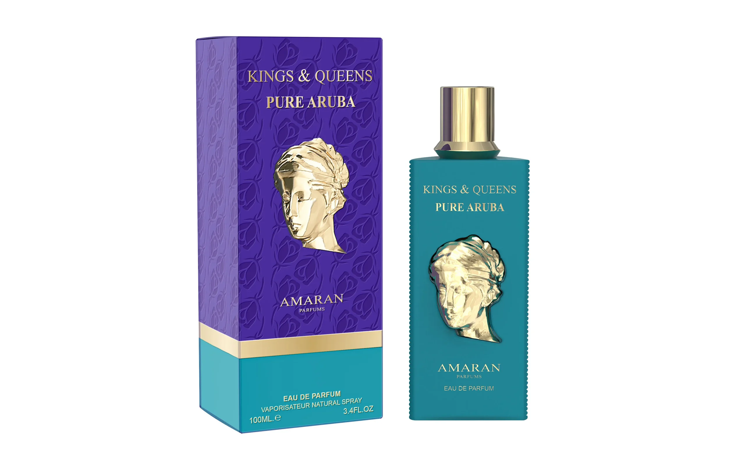 Perfume Amaran Kings & Queens Pure Aruba Eau de Parfum Feminino 100ML