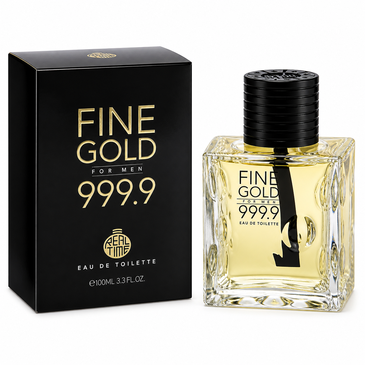 Perfume Real Time Fine Gold 999.9 Eau de Toilette Masculino 100ML