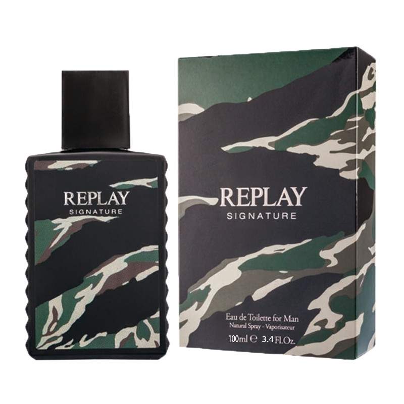 Perfume Replay Signature For Man Eau de Toilette Masculino 100ML