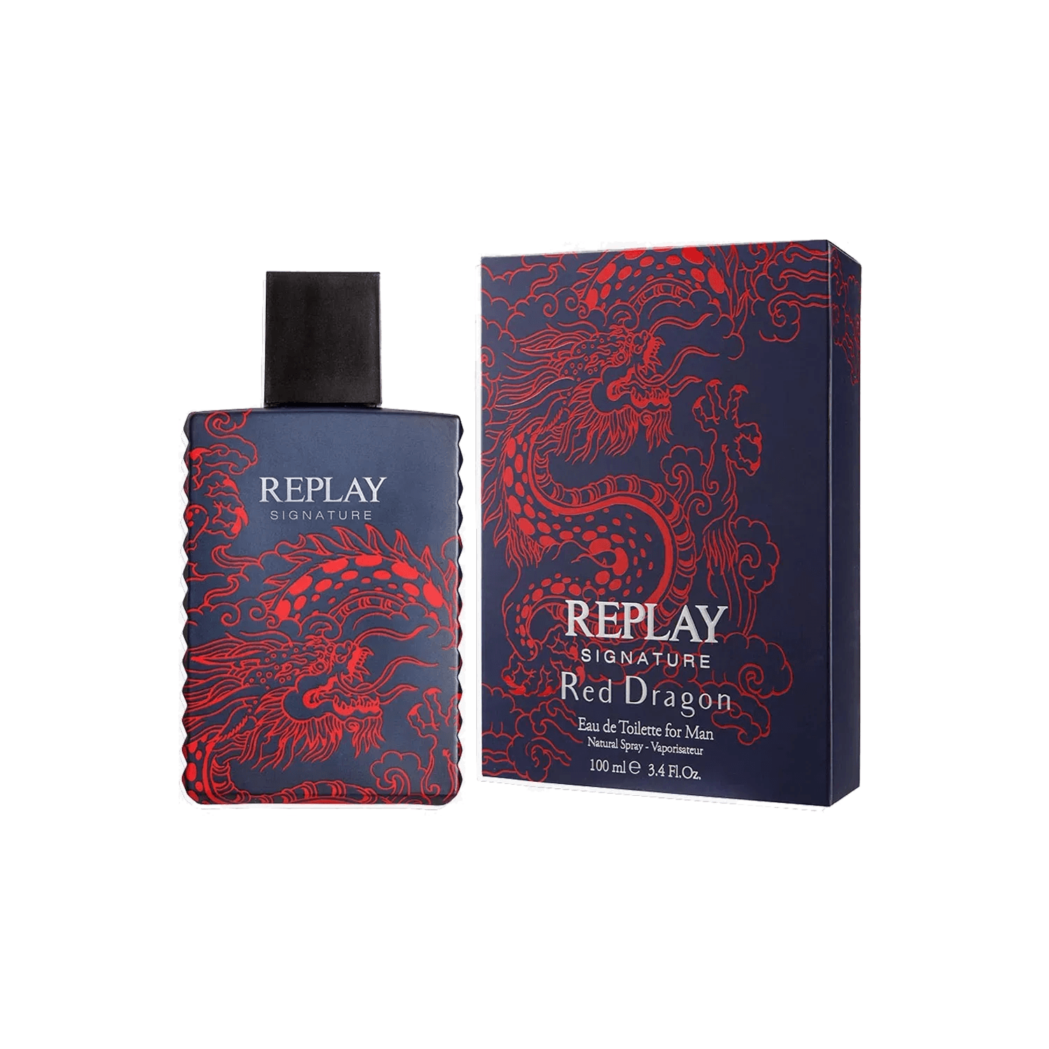 Perfume Replay Signature Red Dragon Eau de Toilette Masculino 100ML