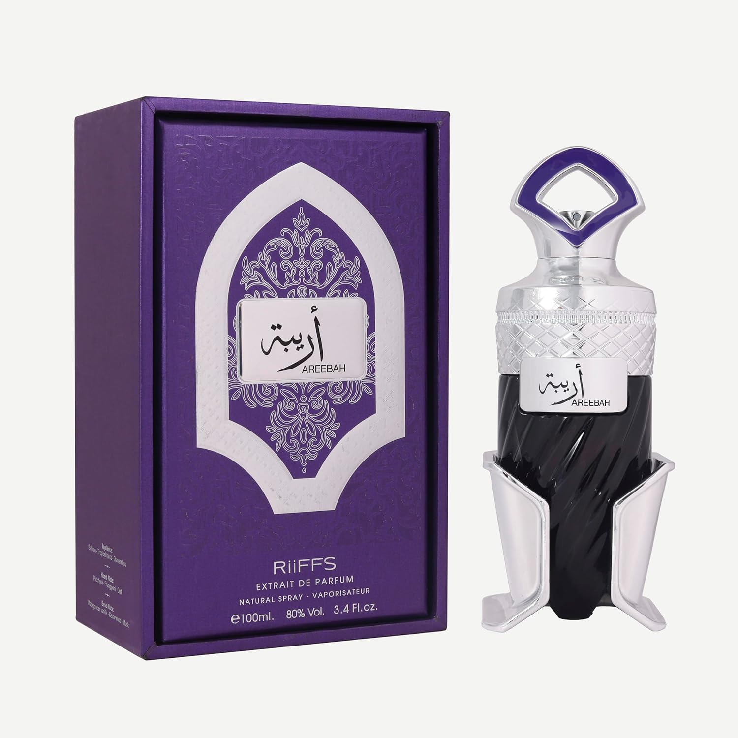 Perfume Riiffs Areebah Extrait de Parfum Unissex 100ML