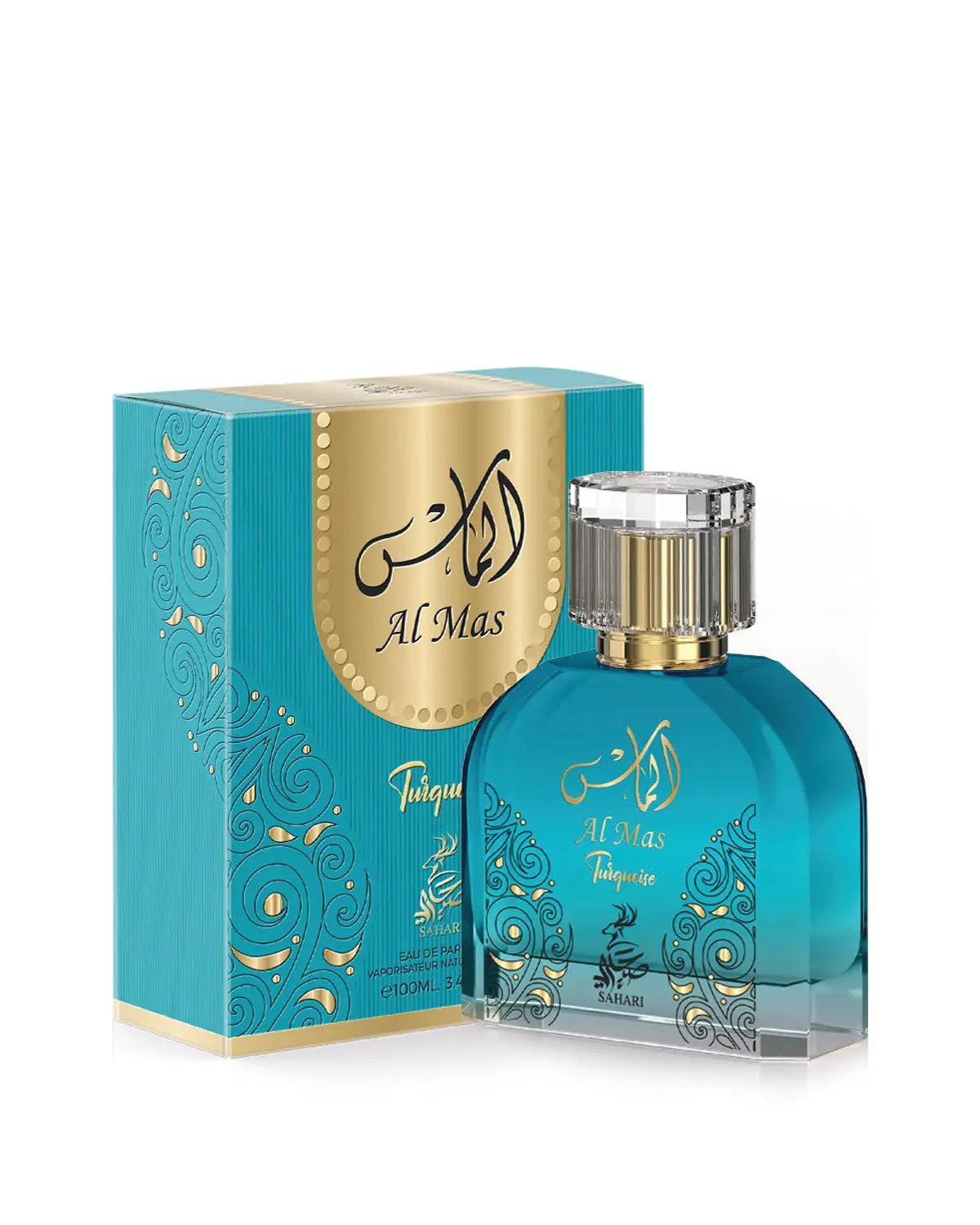 Perfume Sahari Al Mas Turquoise Eau de Parfum Feminino 100ML