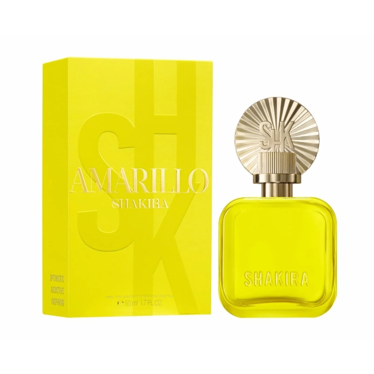 Perfume Shakira Amarillo Eau de Parfum Feminino 50ML