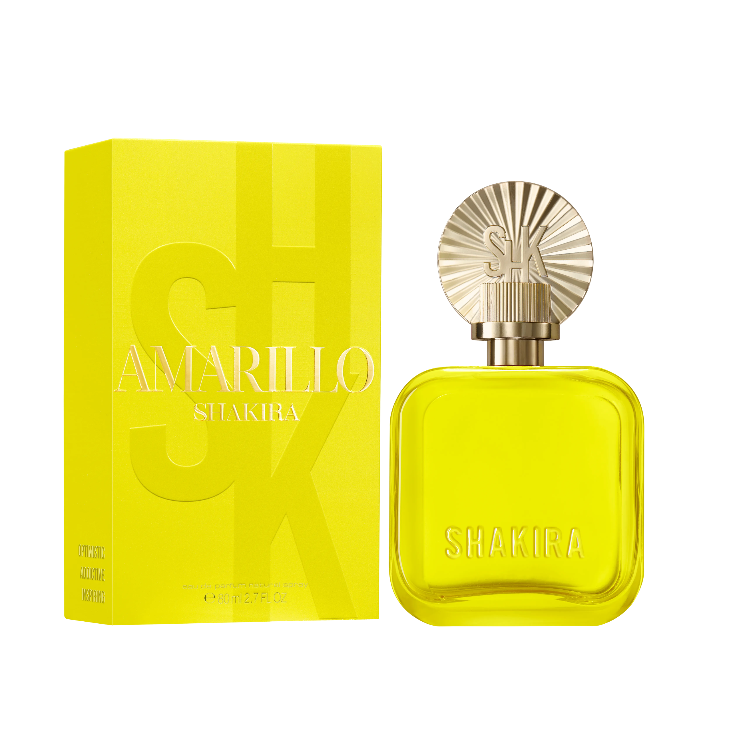 Perfume Shakira Amarillo Eau de Parfum Feminino 80ML