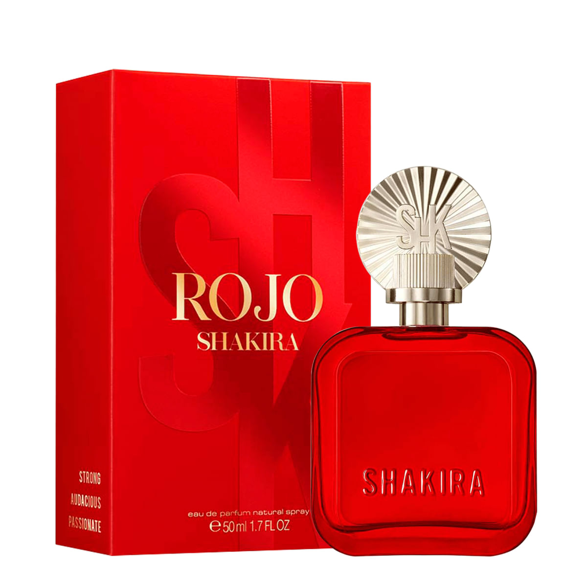 Perfume Shakira Rojo Eau de Parfum Feminino 50ML