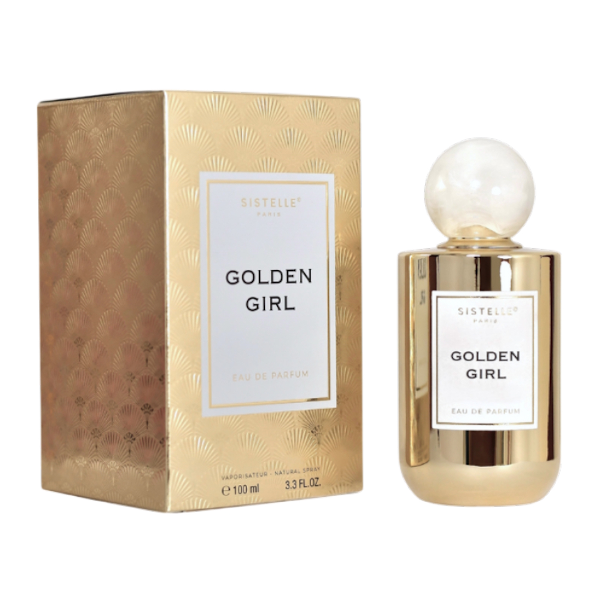 Perfume Sistelle Paris Golden Girl Eau de Parfum Feminino 100ML