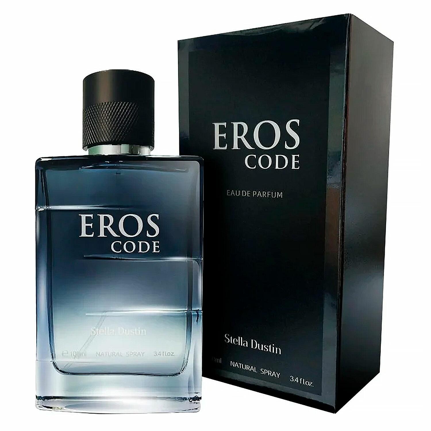 Perfume Stella Dustin Eros Code Eau de Parfum Masculino 100ML
