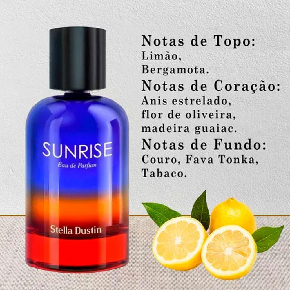 Perfume Stella Dustin Sunrise Eau de Parfum Masculino 100ML