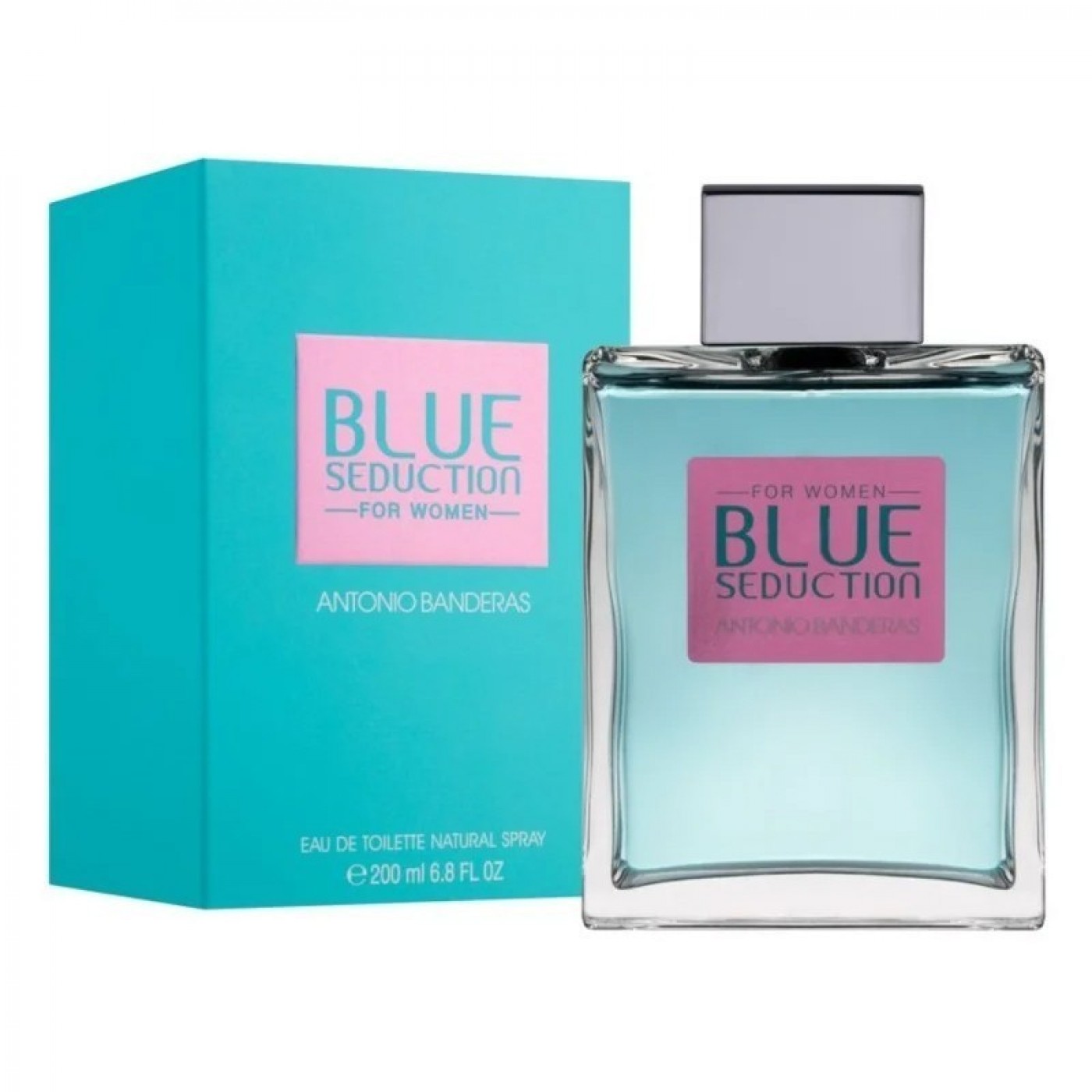 Perfume Antonio Banderas Blue Seduction Eau de Toilette Feminino 200ML