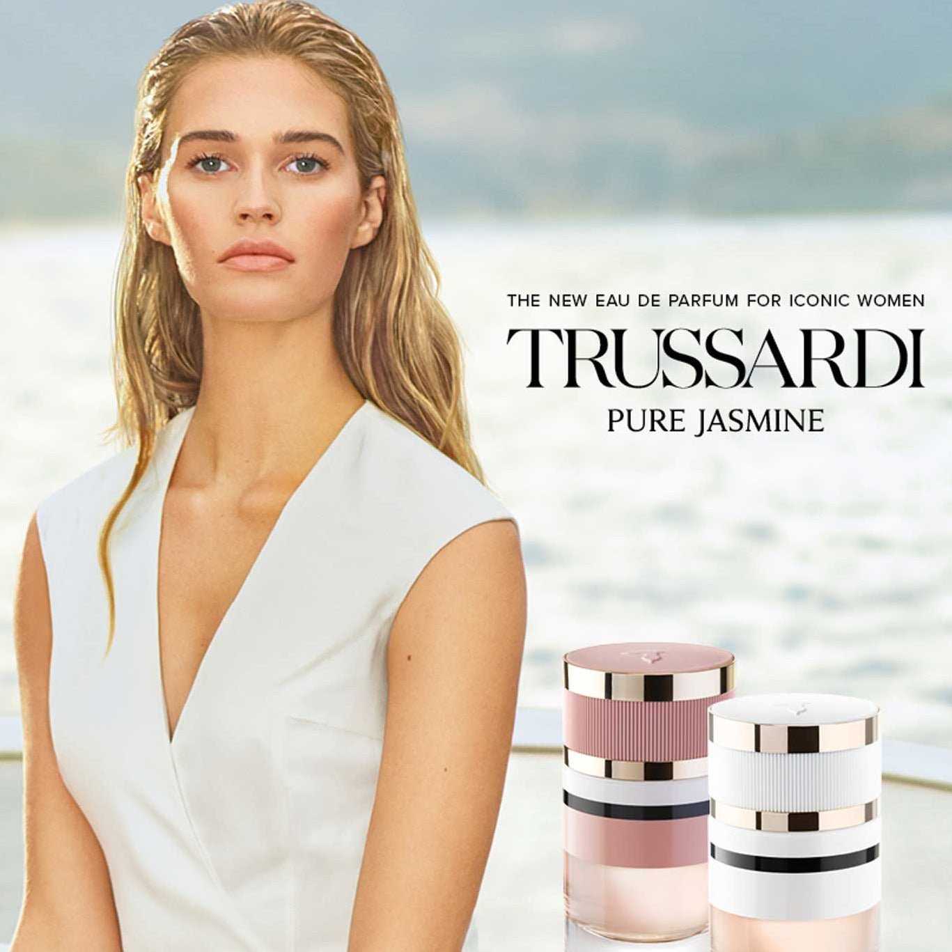 Perfume Trussardi Pure Jasmine Eau de Parfum Feminino 60ML