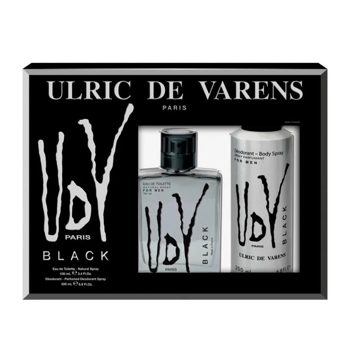Perfume Ulric de Varens Black Eau de Toilette Masculino 100ML