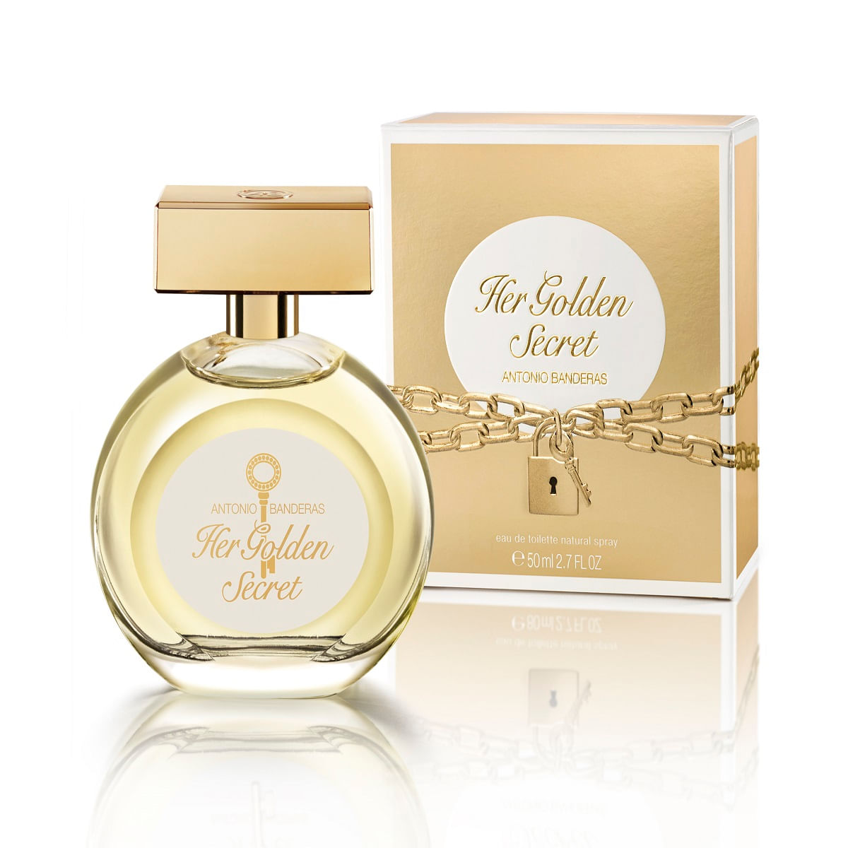 Perfume Antonio Banderas Her Golden Secret Eau de Toilette Feminino 50ML