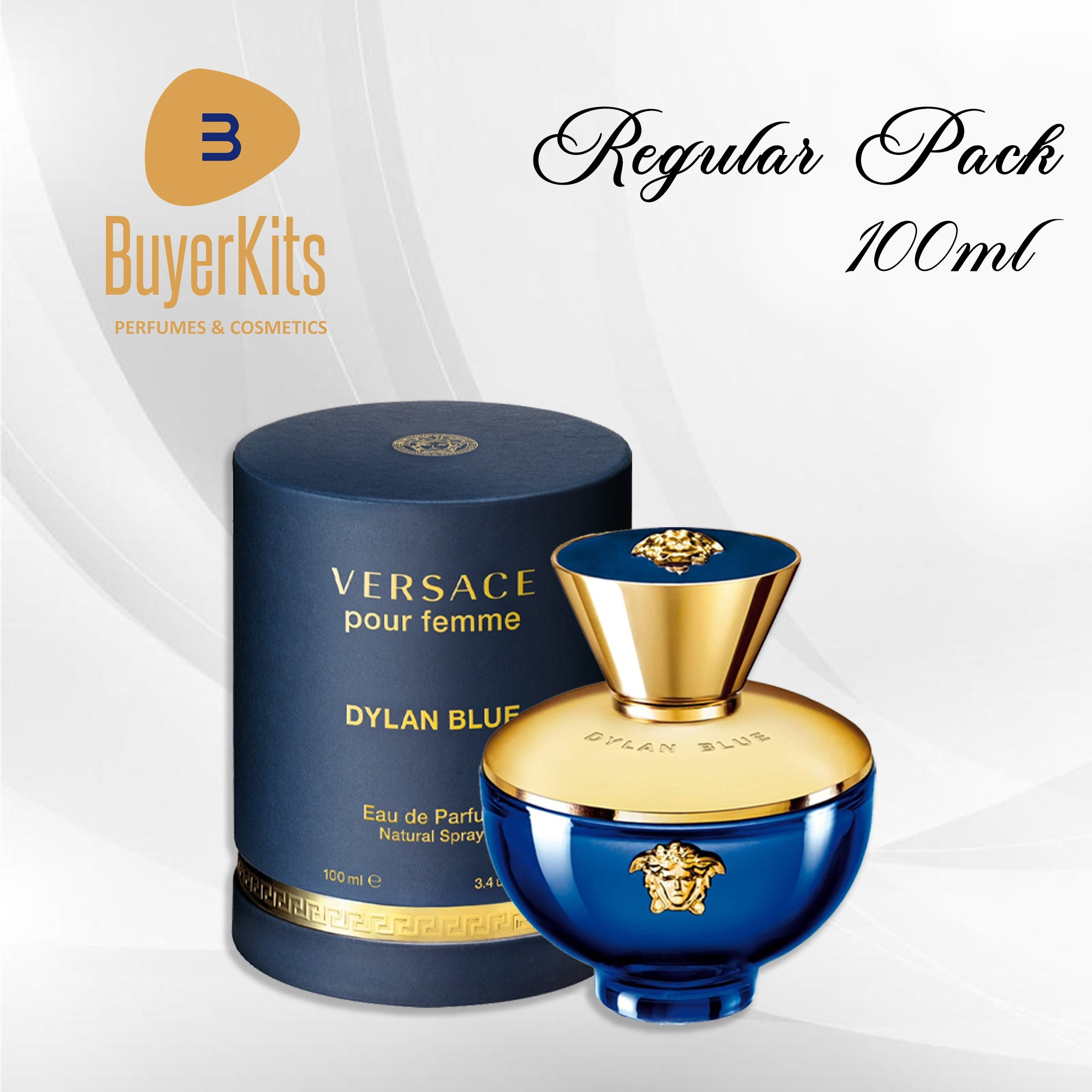 Perfume Versace Dylan Blue Pour Femme Eau de Parfum Feminino 100ML