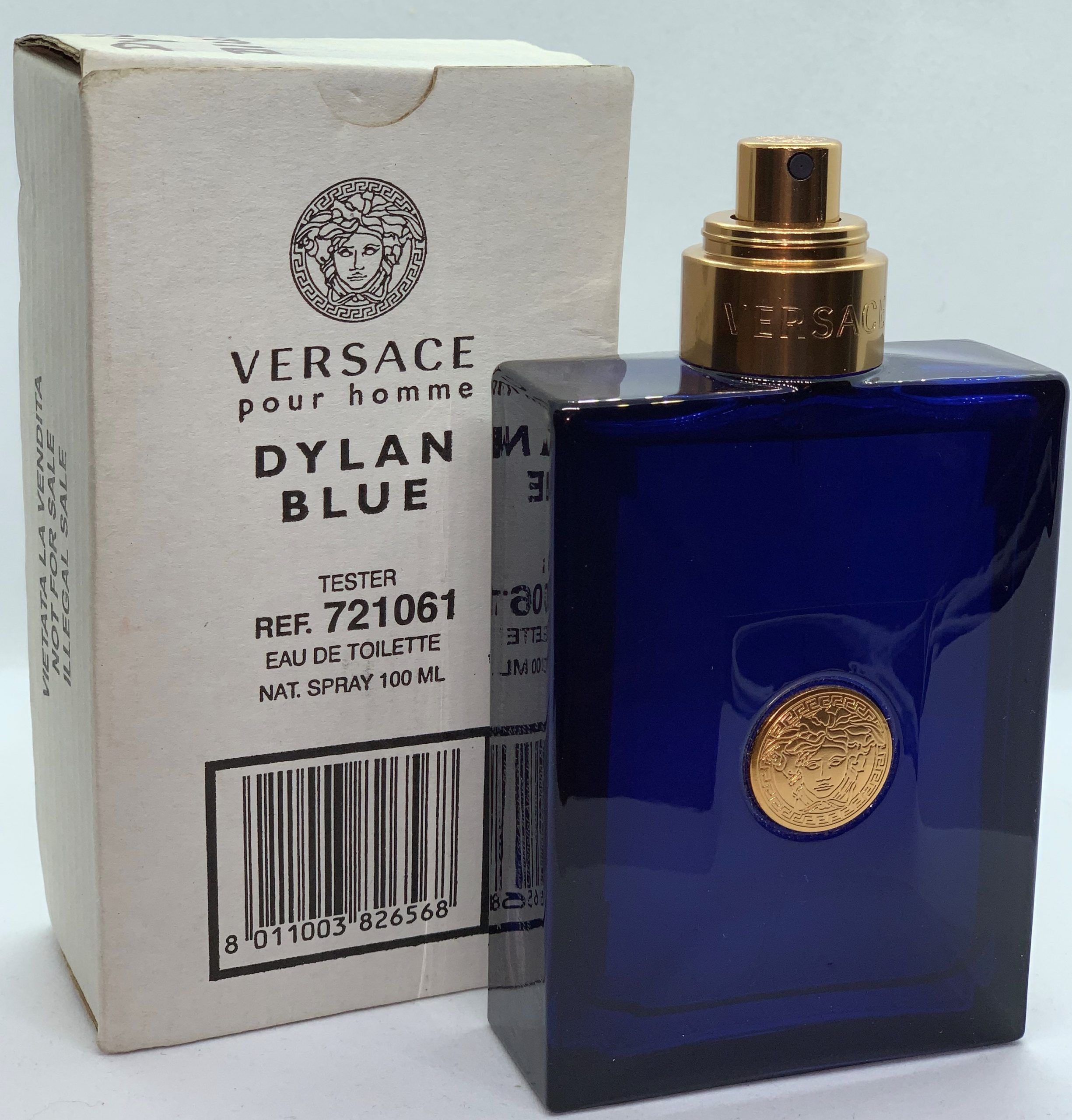 Perfume Versace Dylan Blue Pour Homme Eau de Toilette Masculino 100ML