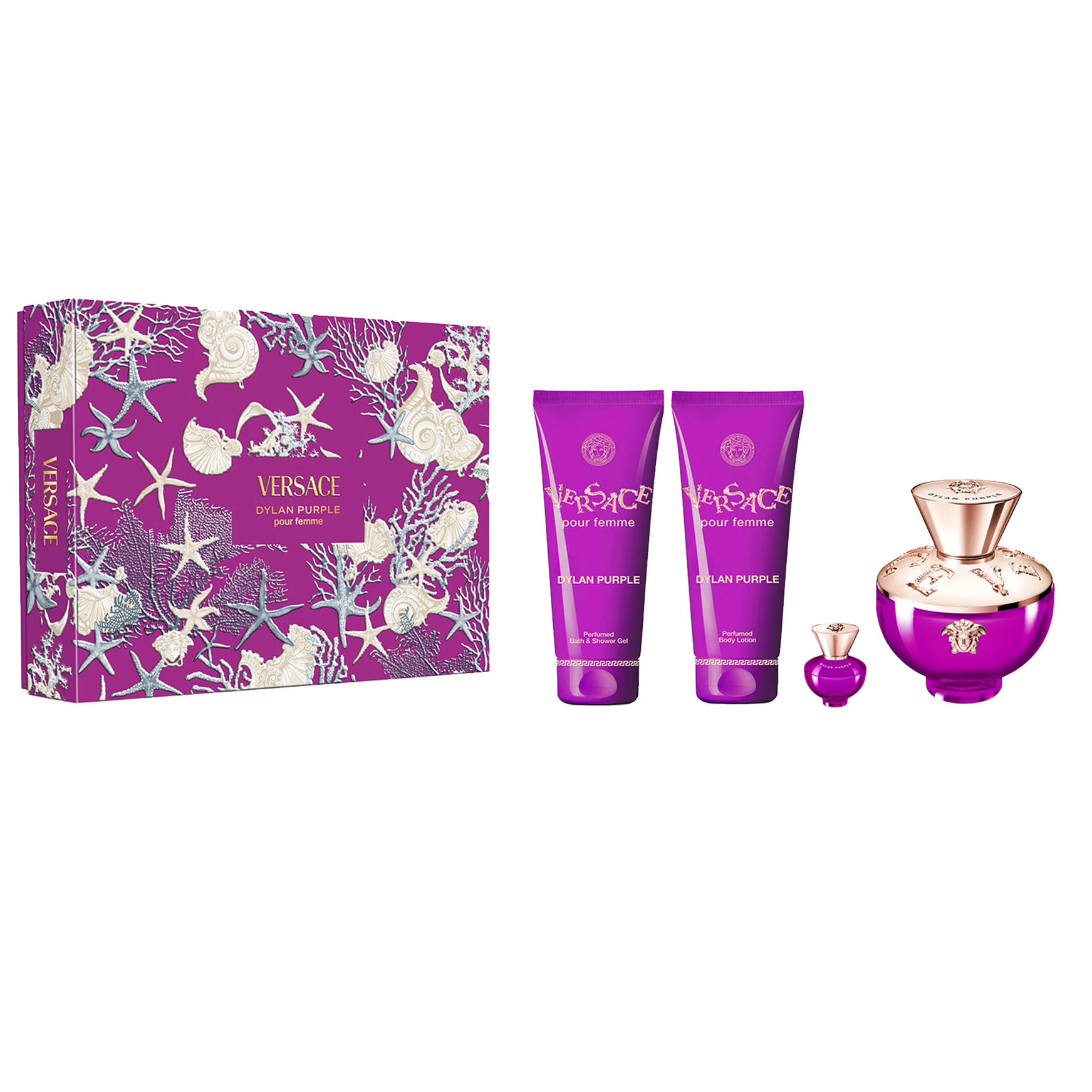 Perfume Versace Dylan Purple Pour Femme Eau de Parfum Feminino 100ML
