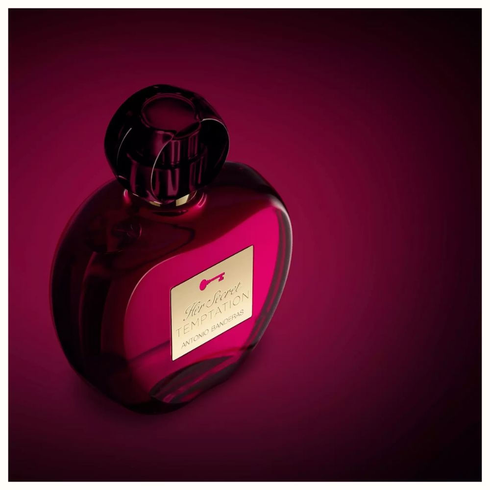 Perfume Antonio Banderas Her Secret Temptation Eau de Toilette Feminino 80ML