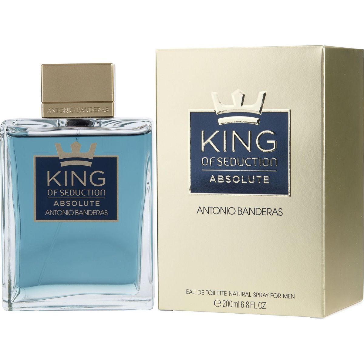 Perfume Antonio Banderas King Of Seduction Absolute Eau de Toilette Masculino 200ML
