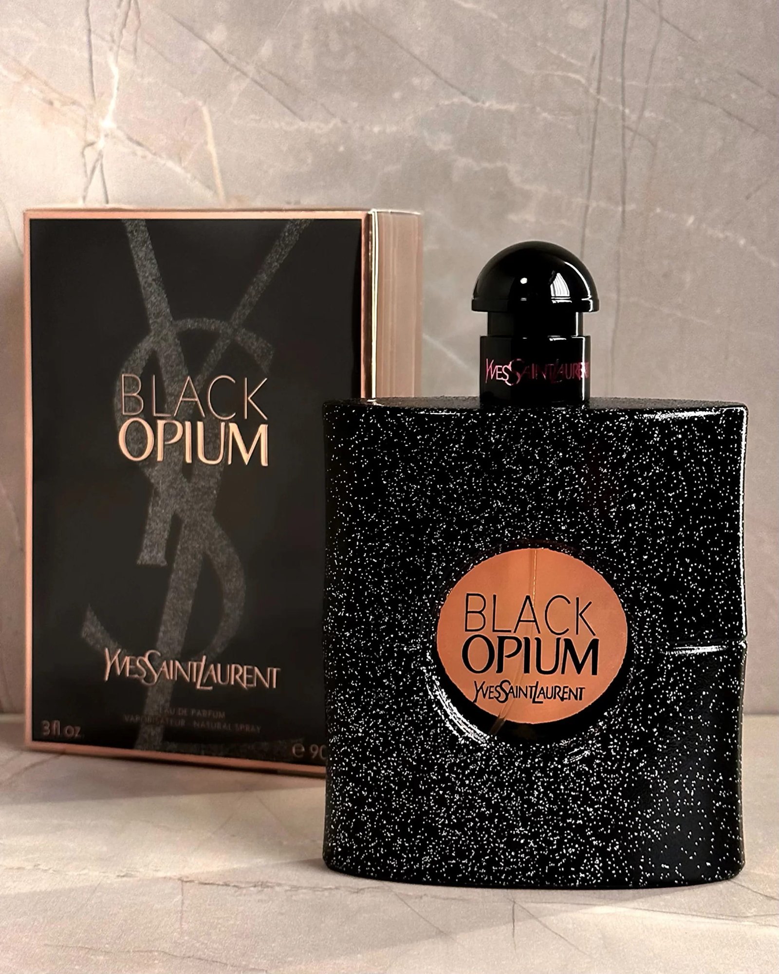 Perfume Yves Saint Laurent Black Opium Glitter Eau de Parfum Feminino 90ML