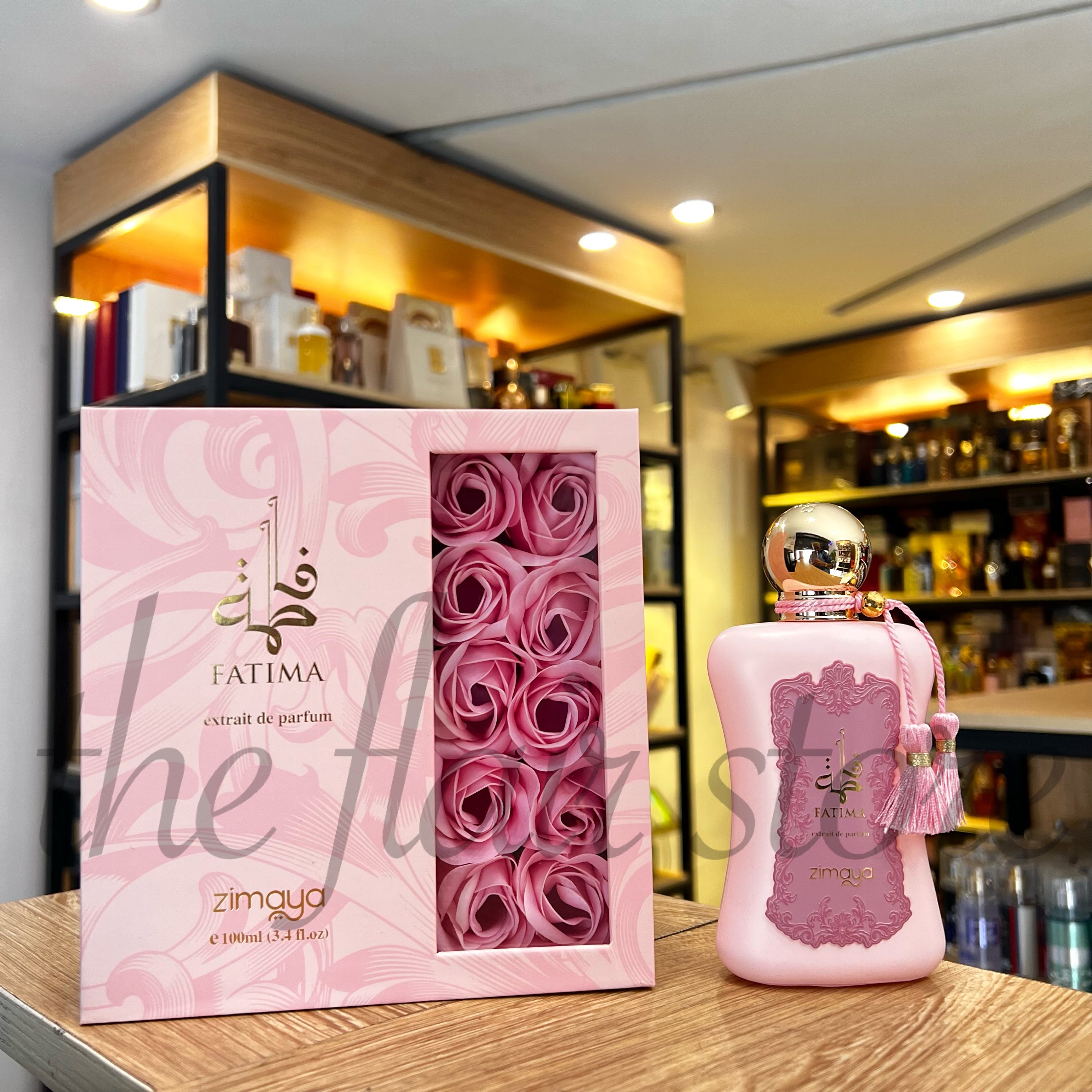 Perfume Zimaya Fatima Pink Extrait de Parfum Feminino 100ML
