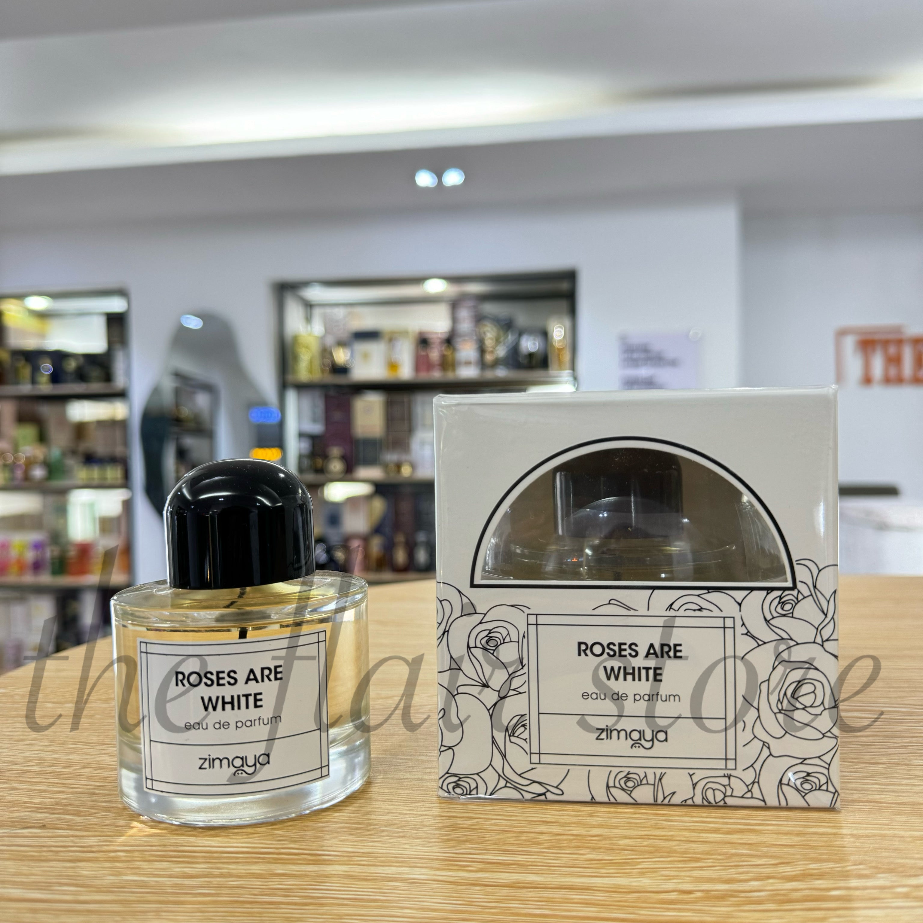 Perfume Zimaya Roses Are White Eau de Parfum Unissex 100ML