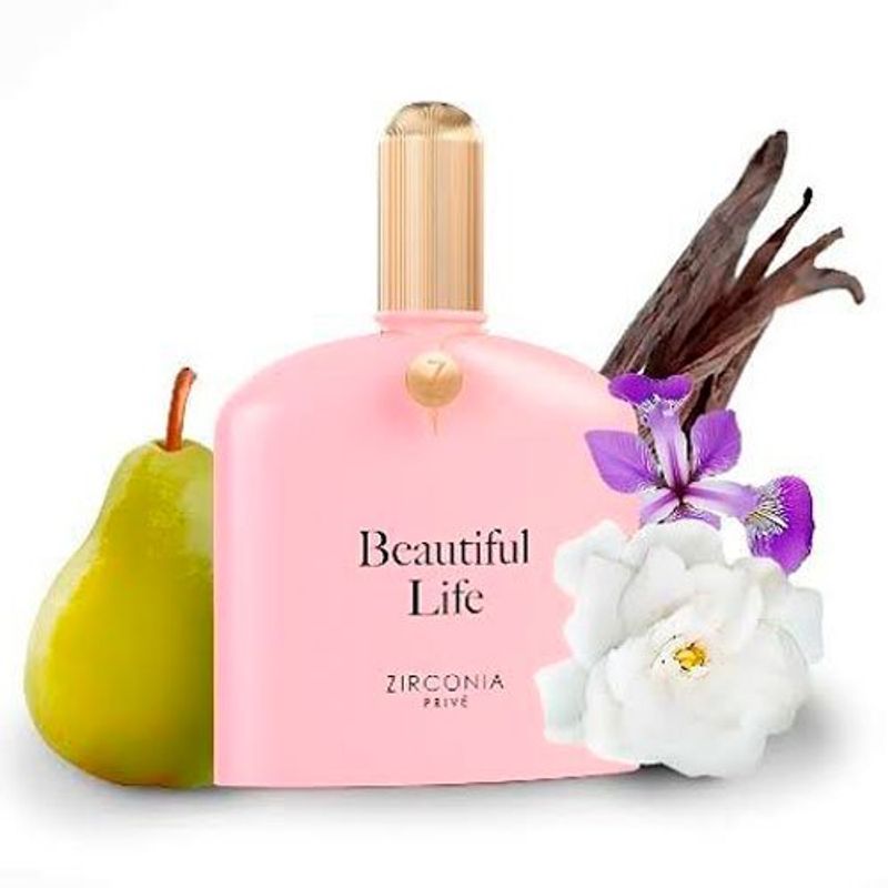 Perfume Zirconia Prive Beautiful Life Eau de Parfum Feminino 100ML