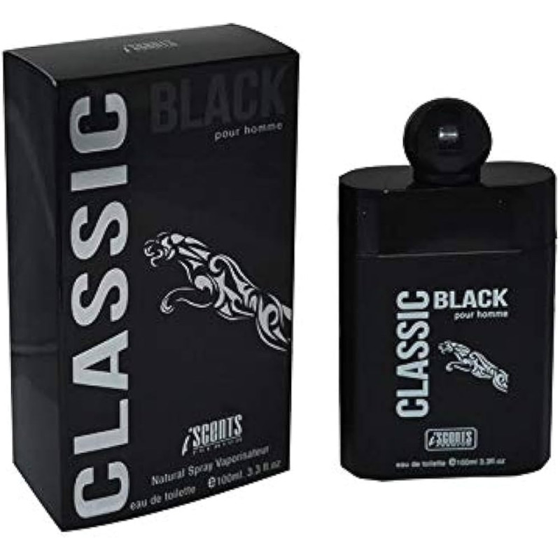 Perfume iScents Classic Black Eau de Toilette Masculino 100ML