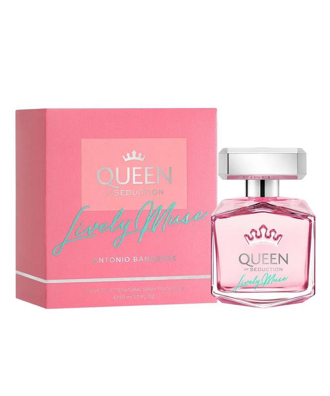 Perfume Antonio Banderas Queen Of Seduction Lively Muse Eau de Toilette Feminino 50ML