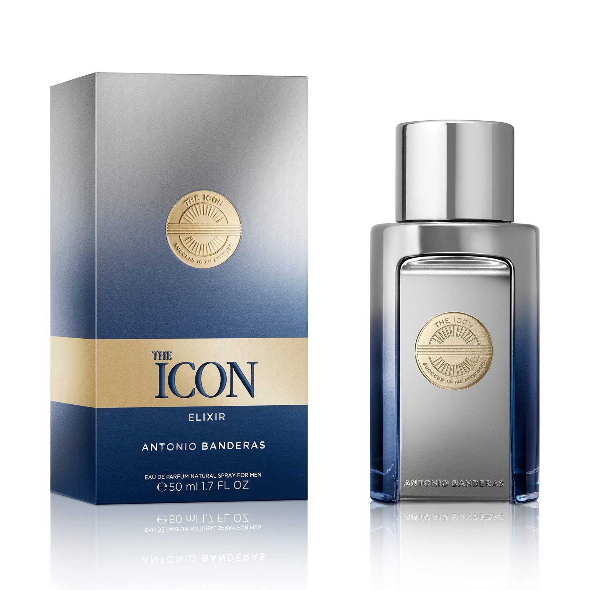 Perfume Antonio Banderas The Icon Elixir Eau de Parfum Masculino 50ML